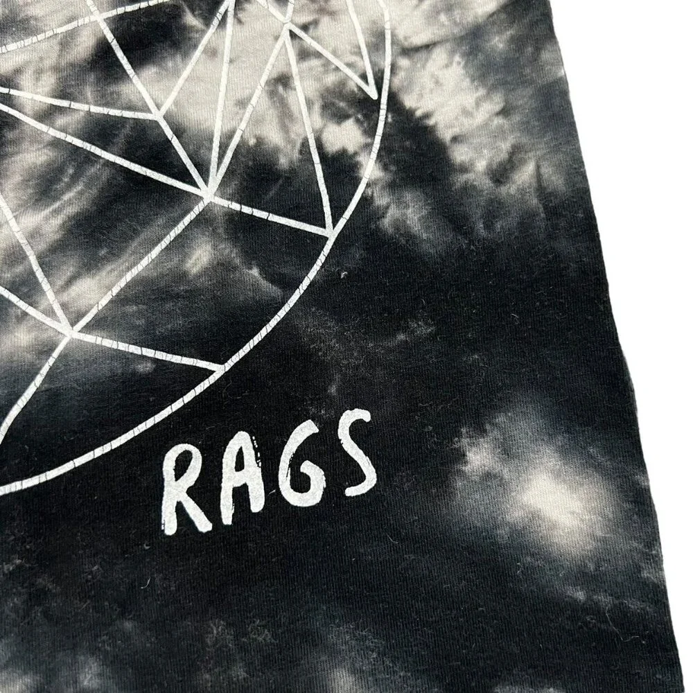 Rags 3/4T Tie Dye Geostar Shortie Romper